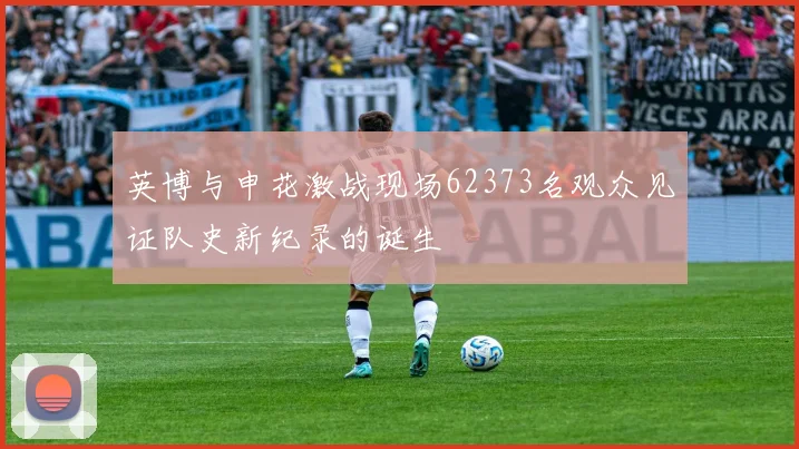 英博与申花激战现场62373名观众见证队史新纪录的诞生