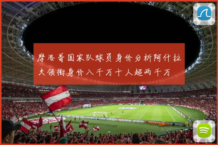 摩洛哥国家队球员身价分析阿什拉夫领衔身价八千万十人超两千万